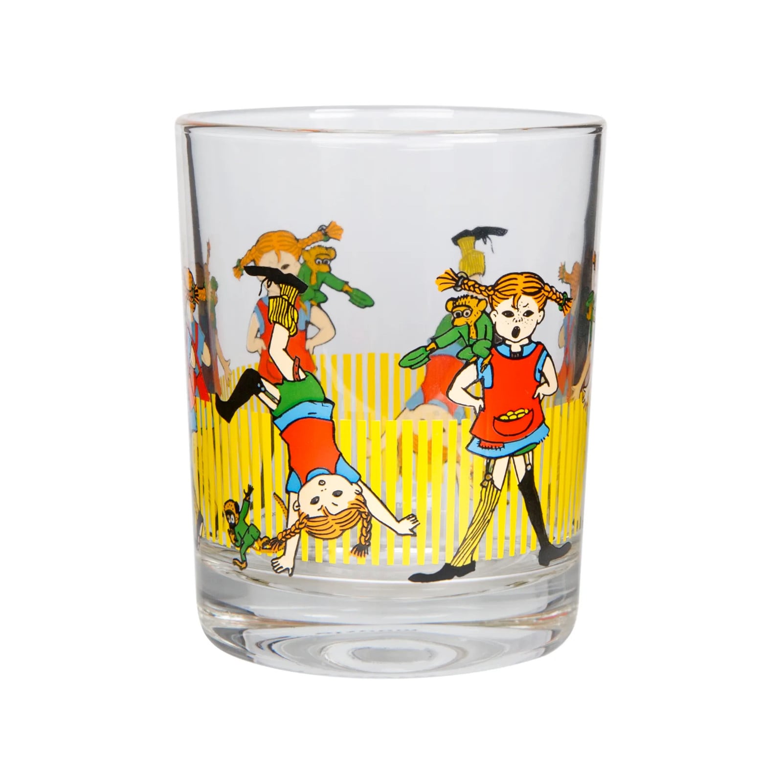 Muurla Pippi drinkglas 2 dl Multi