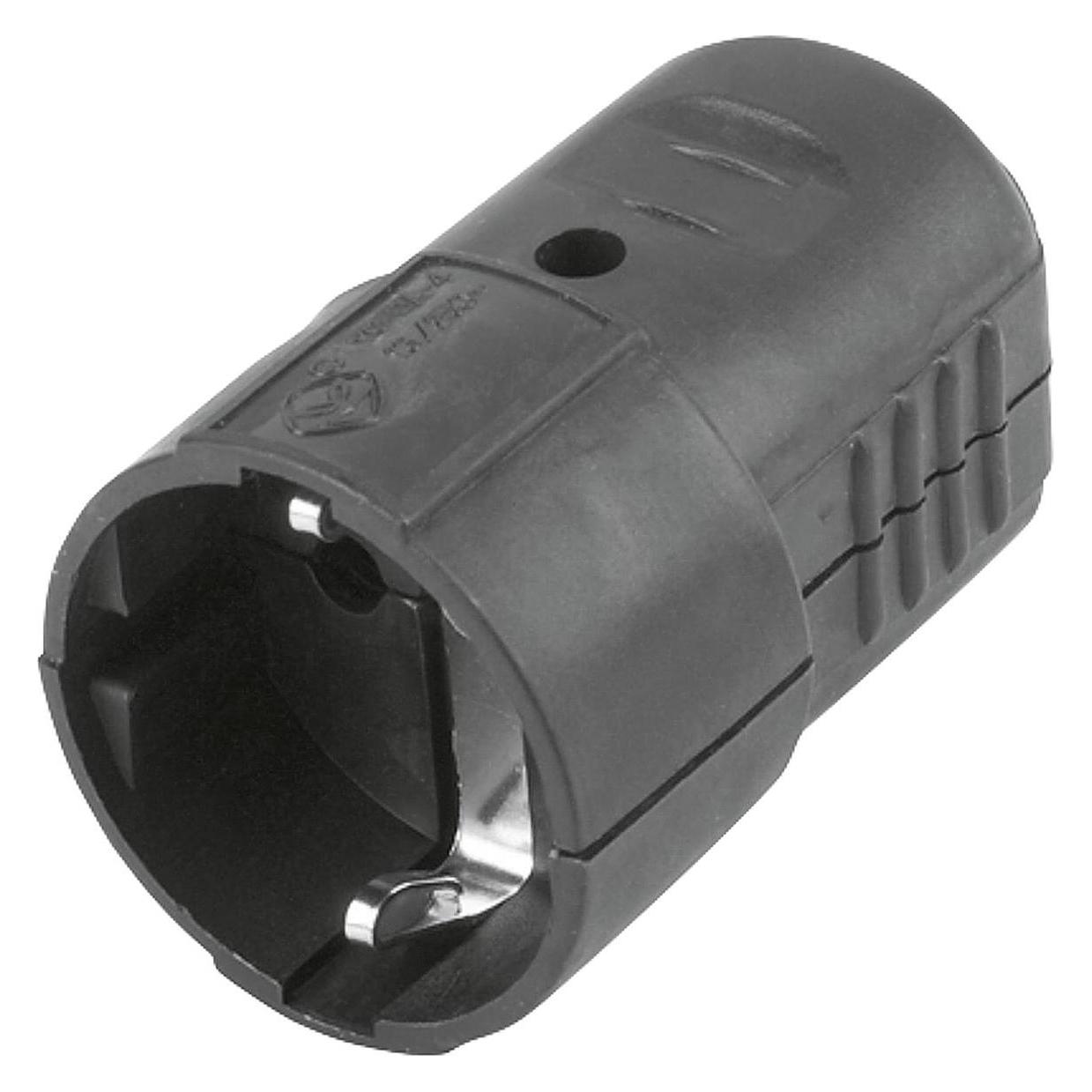 Accessory Schutzkontakt Kupplung Kunststoff sw (3023620A)