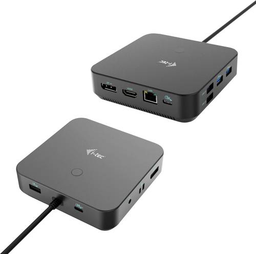 I-tec USB-C Dockingstation USB-C HDMI Dual DP Docking Station with Power Delivery 100W USB-C Power Delivery