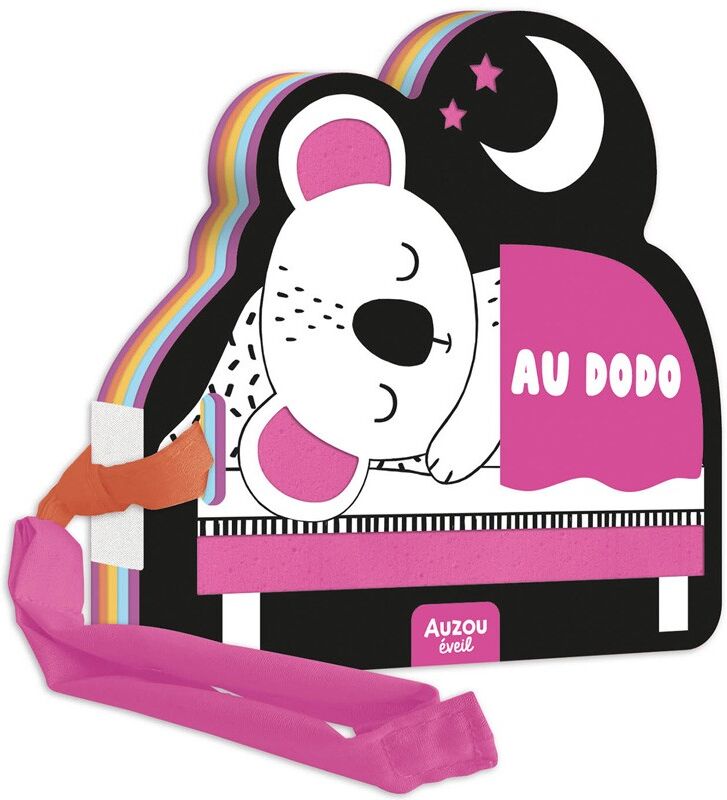 Mon premier livre poussette en Noir et Blanc Au Dodo - Auzou