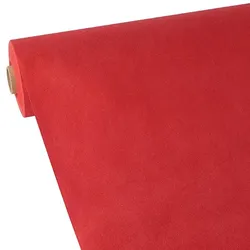 Starpak Tischdecke, stoffähnlich, Vlies "soft selection" 40 m x 1,18 m rot