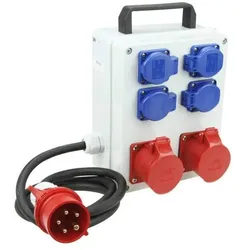 PCE, Systemstromversorgung, Mobilverteiler Kunststoff Baureihe 9014020-p
