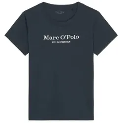 Marc O Polo Slim T-Shirt Marine Baumwolle Medium Damen