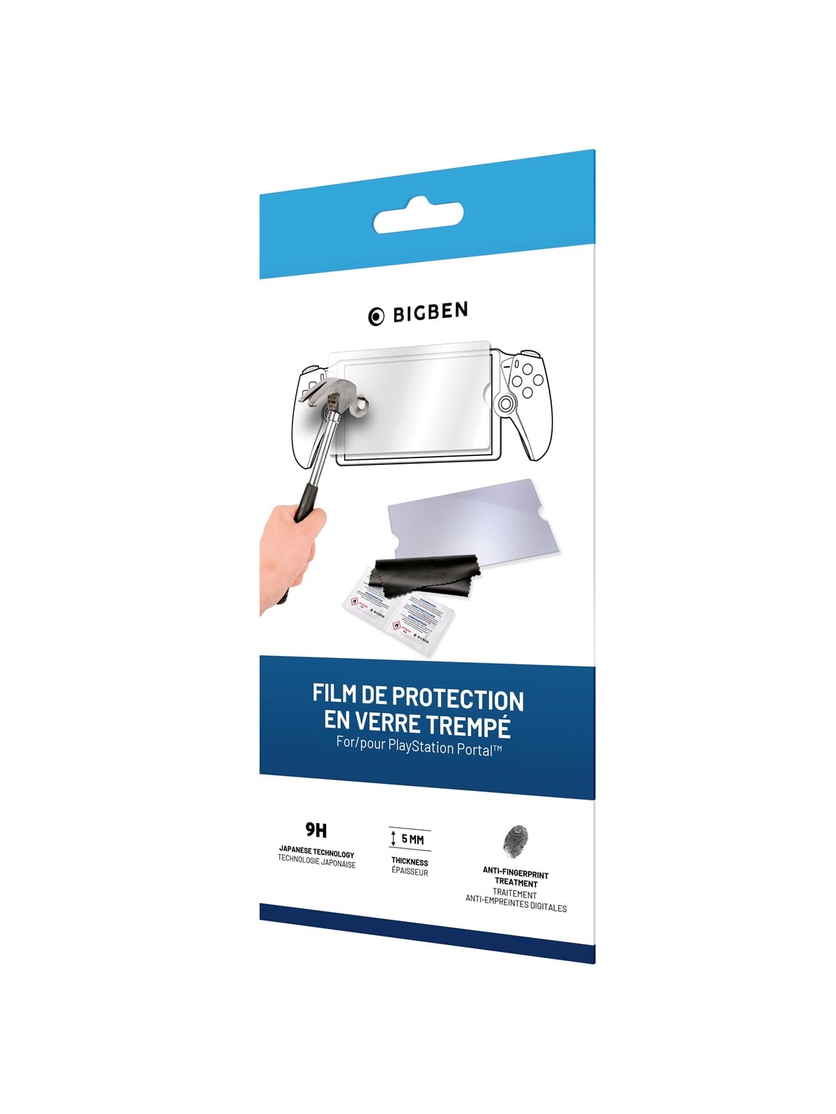 BigBen Interactive Tempered Glass - Miscellaneous Displayschutzfolie - PlayStation Portal