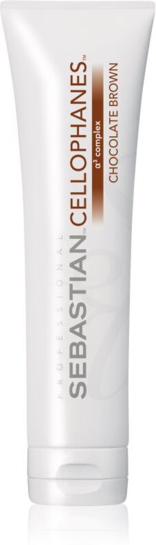 Sebastian Professional Cellophanes masque pour le renouvellement de la brillance des cheveux colorés teinte Choco Brown 300 ml