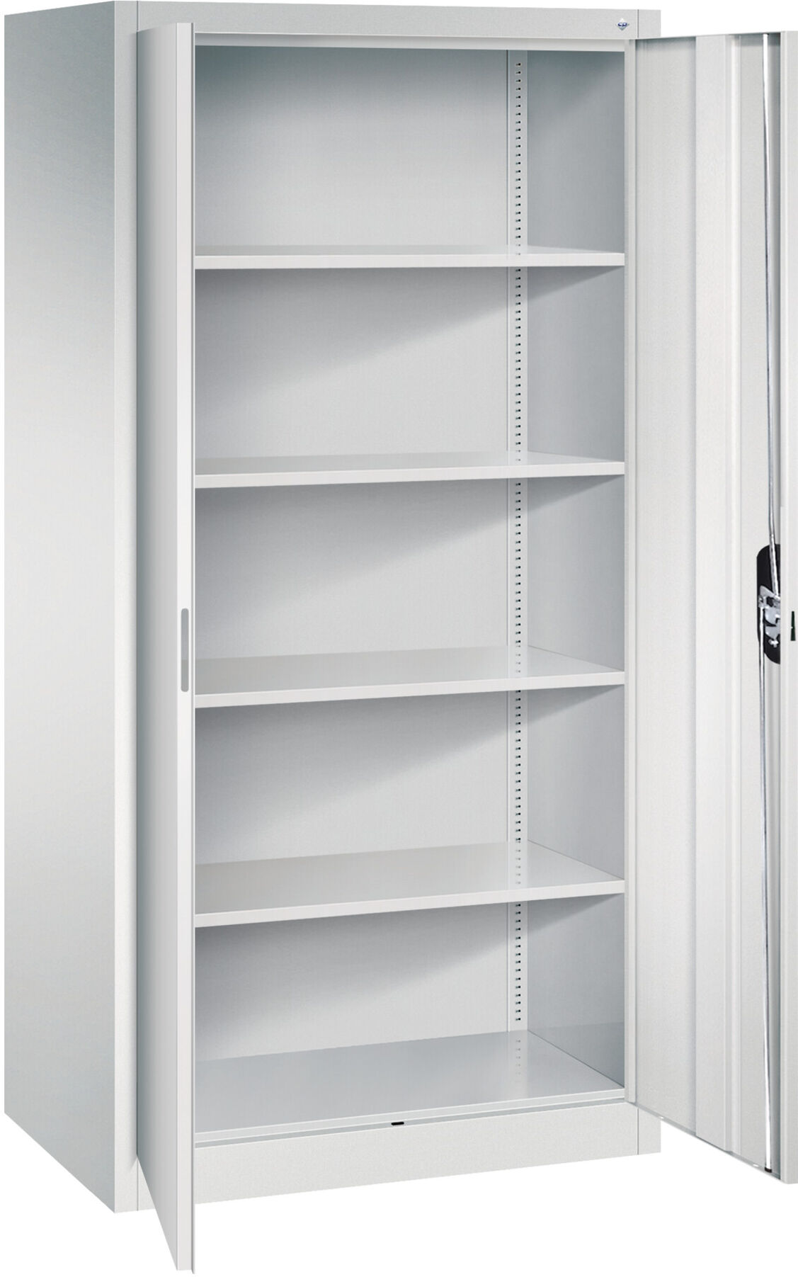 C+P Büroschrank Acurado, 1950x930x600mm, 7035/7035 ; C + P Möbelsysteme (9290-000 S10683)