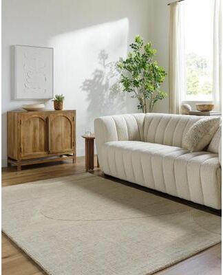 Livabliss Branson Casual Solid Color Wool Area Rug
