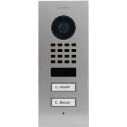 Doorbird, Klingel + Türsprechanlage, D1102V (Ethernet, WLAN)