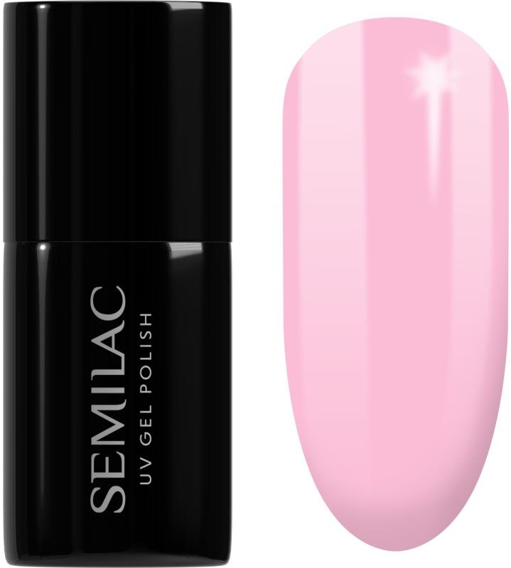 Semilac UV Hybrid Special Day gel nail polish shade 003 Sweet Pink 7 ml