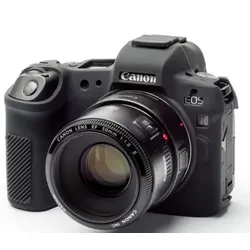 EASYCOVER Silikonprotector schwarz für Canon Eos R