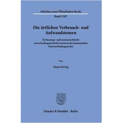 Bering:Die örtlichen Verbrauch- und Auf, Fachbücher von Simon Bering
