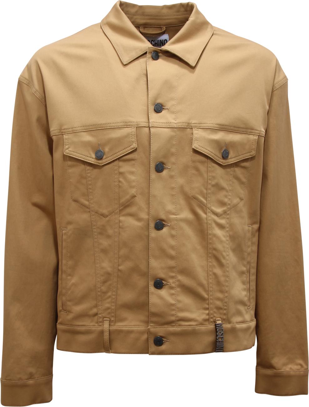 L0511 Giubbotto Uomo Moschino Couture Man Baumwolle Jacket