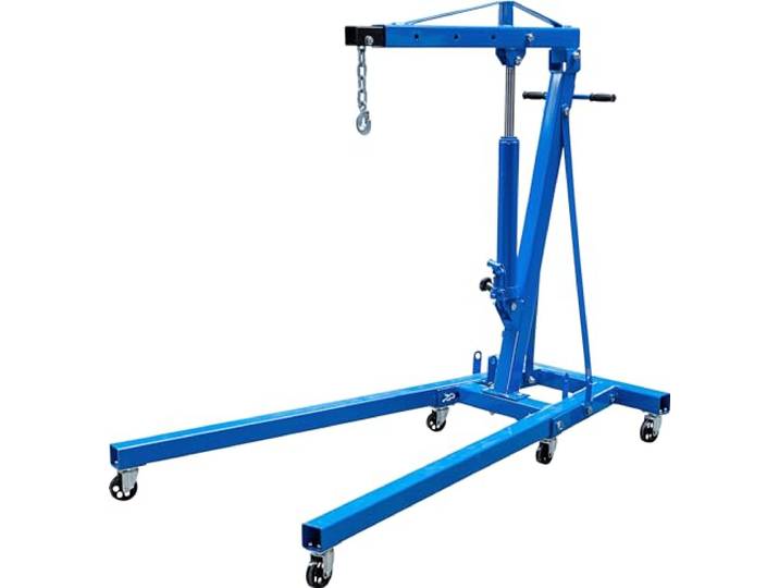 BGS 70183 Motorkran 2000 kg Werkstattkran faltbar hydraulisch