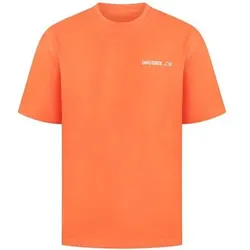 SMILODOX Oversize T-Shirt Liquid Brail, Größe XS in Orange Orange