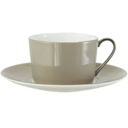 Peill+Putzler Kaffeetasse  Sonderedition , grau , Porzellan , Maße (cm): H: 6,5  Ø: 18.5