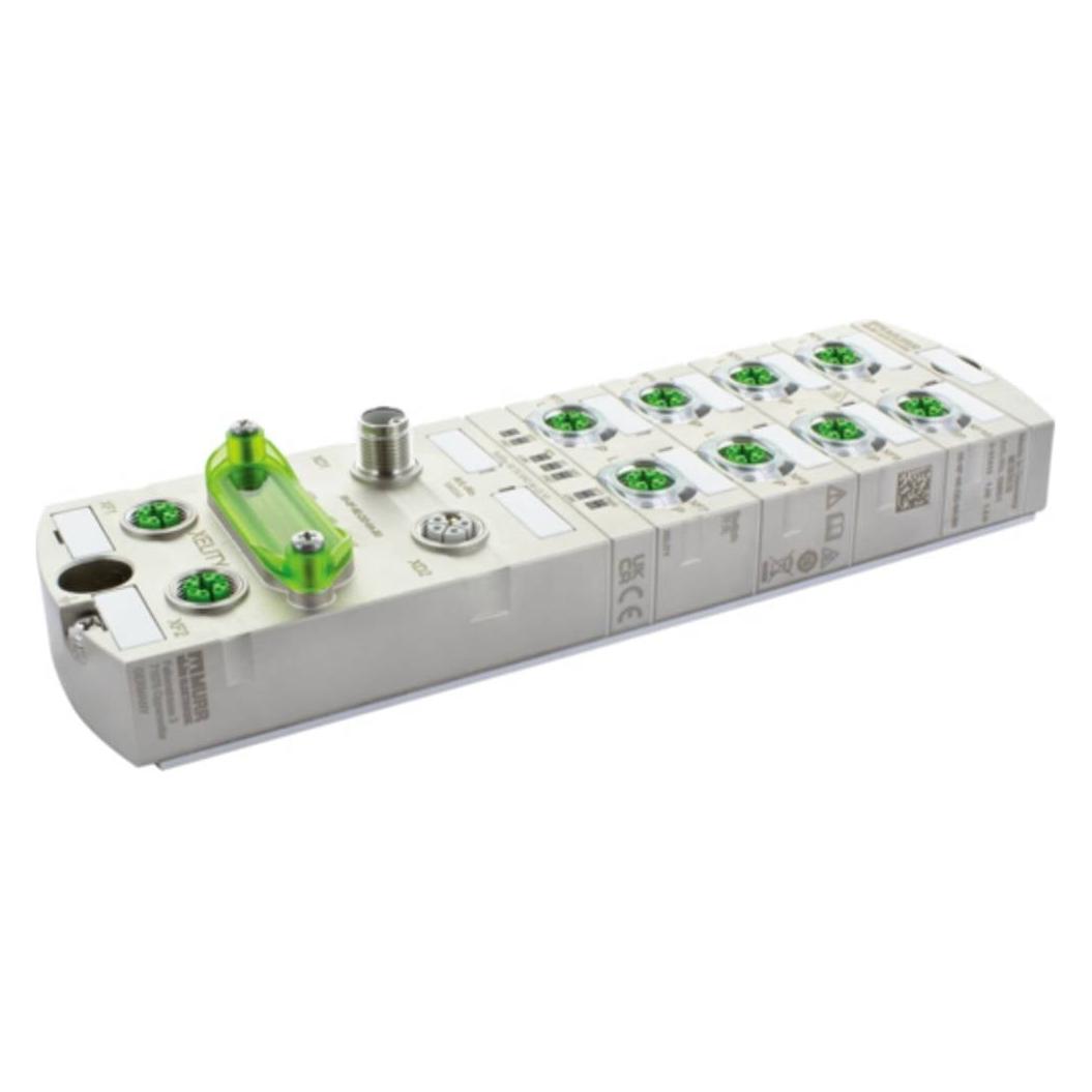 Murr Elektronik Murrelektronik 58854 Xelity 10 TX IP67 M GE 5P Netzwerk Switch 10 Port (10 Ports) (58854)