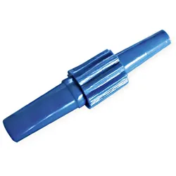 Verschlussstopfen blau Nr. 4 Luer/Rekord (100 Stck.)