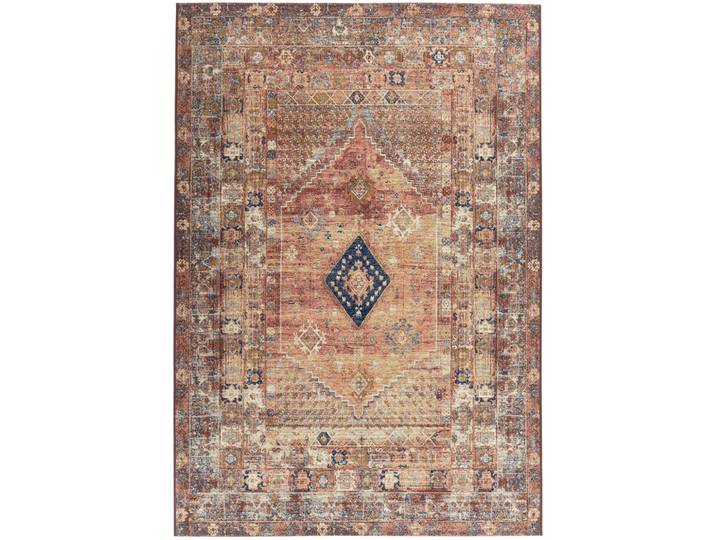 Teppich TOM TAILOR HOME Funky Outdoor Orient Two , braun, B:60cm H:5mm L:100cm, Polypropylen (PP), Teppiche, Teppich, Flachgewebe, Orient-Optik, In- und Outdoor geeignet, Wohnzimmer