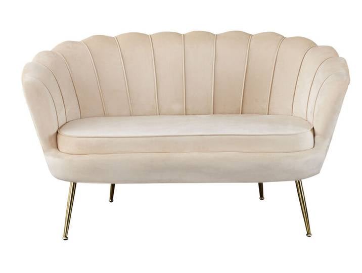 Sofa 2-Sitzer beige