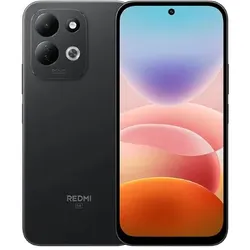 Xiaomi Redmi 17 4G 4/128GB Black (128 GB, Black, Schwarz, Dual SIM, 4G), Smartphone, Schwarz