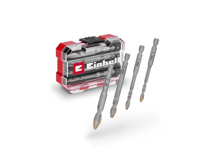 Einhell Fliesenbohrer Set HM XS-Case 5-10mm 4-teilig