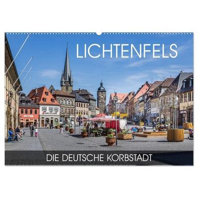 Lichtenfels - die Deutsche Korbstadt (Wandkalender 2026 DIN A2 quer), CALVENDO Monatskalender