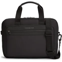 Tommy Hilfiger Laptoptasche Arbeitstasche Aktentasche (15"), Notebooktasche, Schwarz