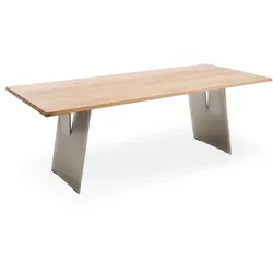 Wimmer Esstisch Zweigl Z20 220 x 95 cm Holz Braun Eiche