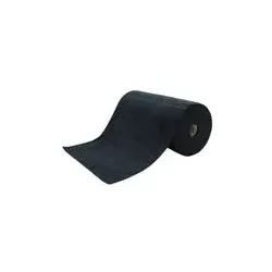 Mikrofasertuch Rollmate Premium 30 x 30 cm | 75 perforierte Mikrofasertücher auf Rolle, waschbar & farbig sortierbar Schwarz