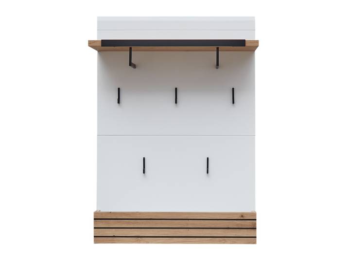 Wohn-Concept Fresno Garderobenpaneel Holzwerkstoff Weiß