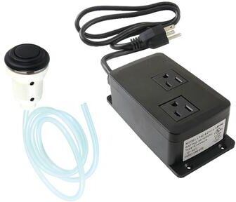 Kingston Gourmetier Dual Outlet Garbage Disposal Air Switch Kit