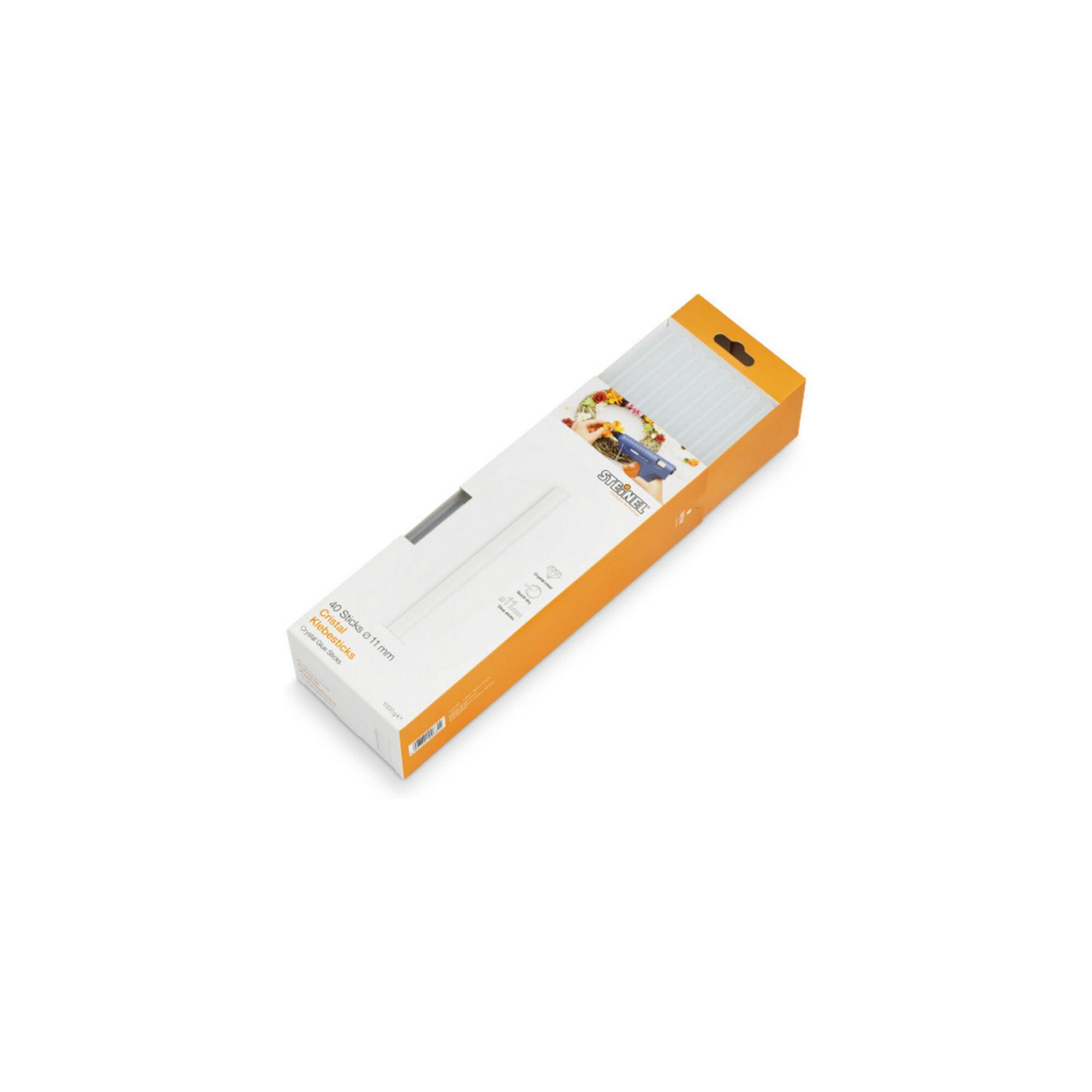 Klebesticks CRISTAL L.250mm Klebepatronen-Ø 11mm 1000g STEINEL (006822)