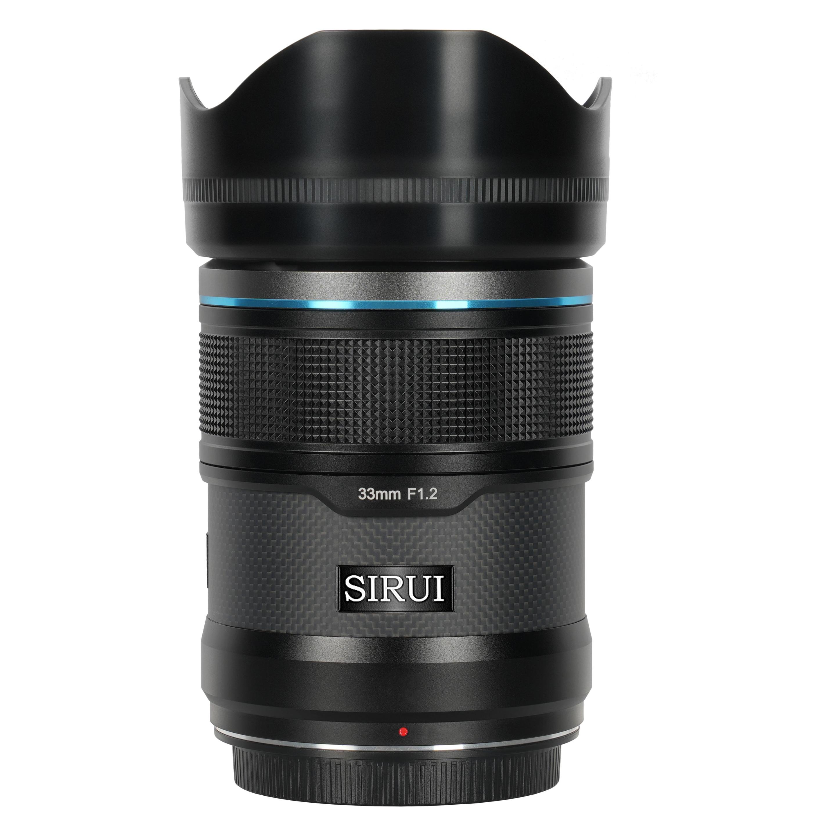 Sirui Sniper 33mm F1.2 APSC Auto-Focus Lens (Nikon Z Mount, Black, Carbon Fiber) (Nikon Z, APS-C / DX) (781155)