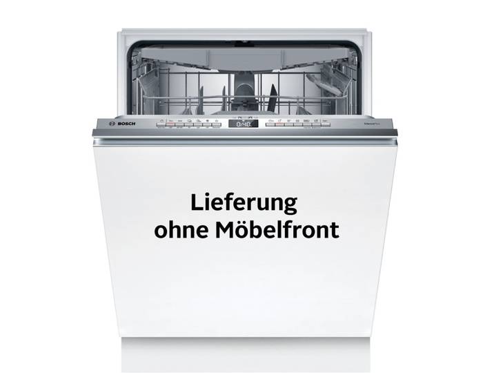 BOSCH vollintegrierbarer Geschirrspüler XXL, Serie 4 SBV4ECX28E, 14 Maßgedecke, Automatische Türöffnung für Effizienz, flexible Körbe & Schubladen