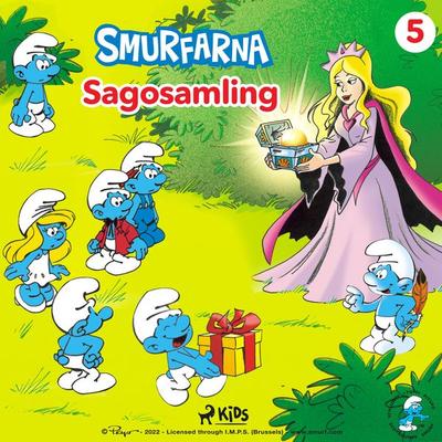 Smurfarna - Sagosamling 5 - Peyo, Audio, 9788726996746