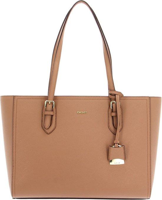 Dkny Shopper Tasche Cashew - 2 Fächer, Doppelter Griff, Reißverschluss