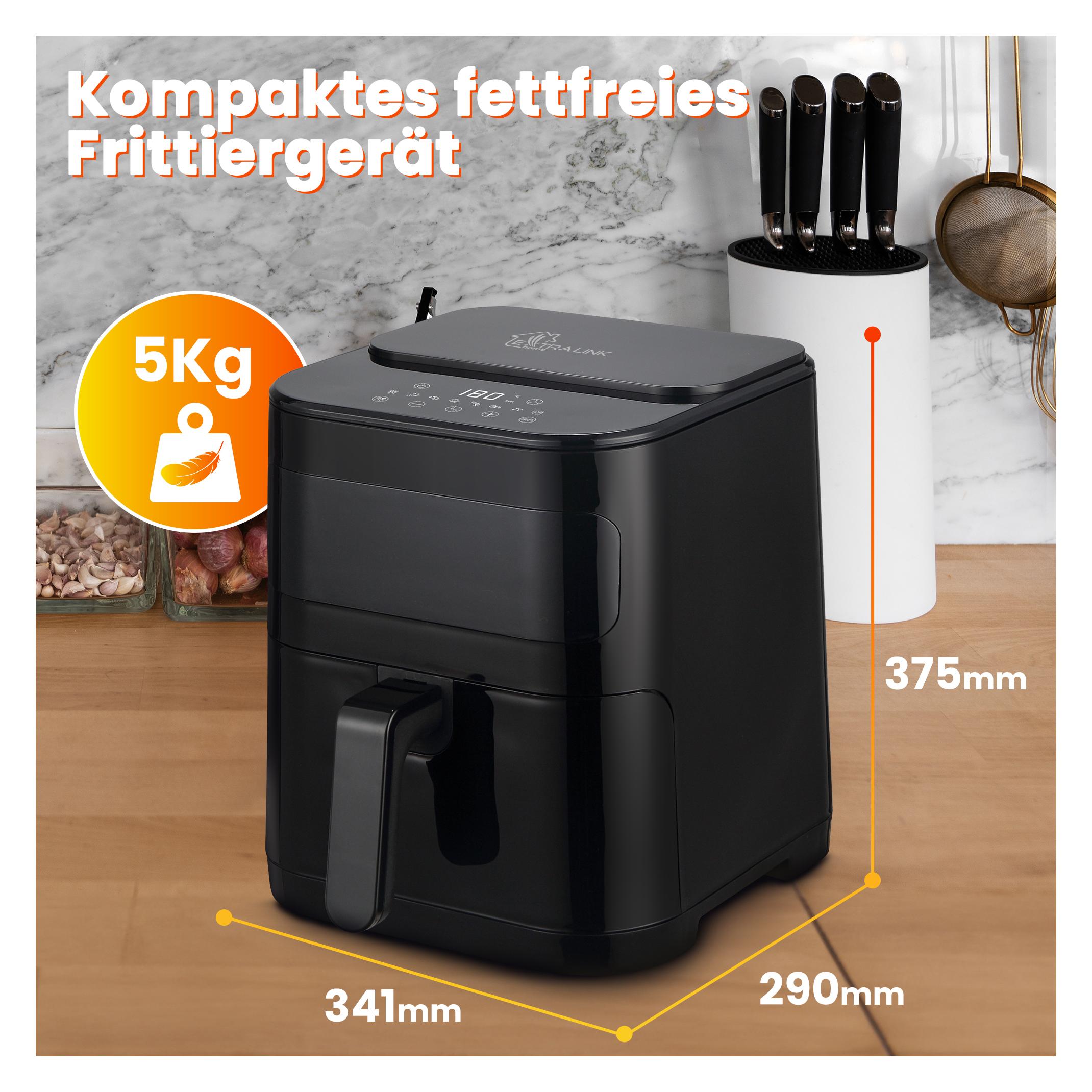 Extralink EU SJ-520 (5.20 l) (HOME AIR FRYER 5.2L EU SJ-520)
