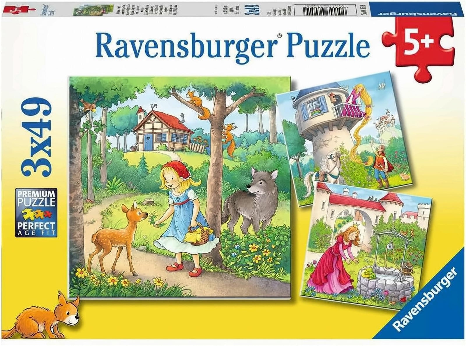 Ravensburger Rapunzel, Roodkapje en de Kikvorsenprins 08051