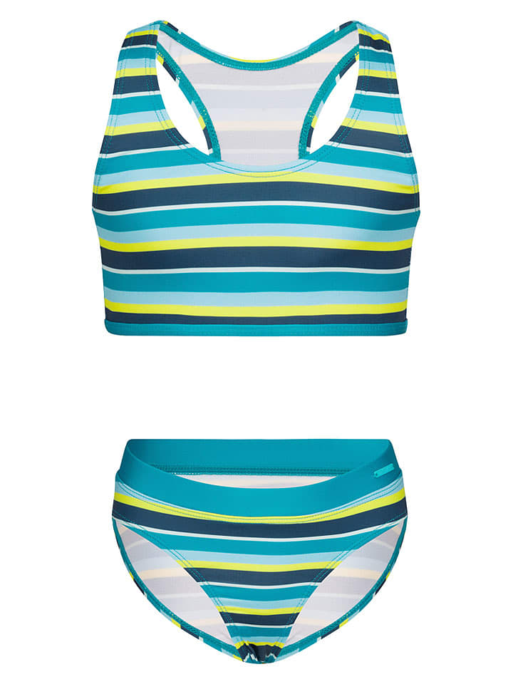 Trollkids Bikini "Kvalvika" in Türkis - 146