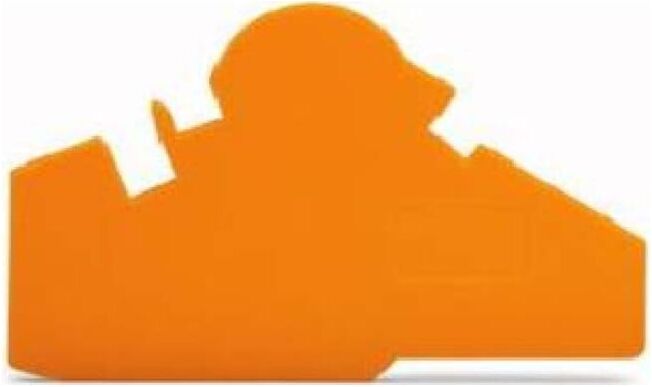 WAGO GmbH& Co. KG Abschluß- u.Trennplatte orange, 1,5mm dick 282-386 (0453639)