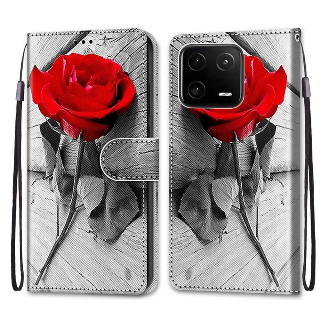 Cover-Discount Xiaomi 13 Pro - Leder Etui Hülle Rose (Xiaomi 13 Pro) (660121561G)