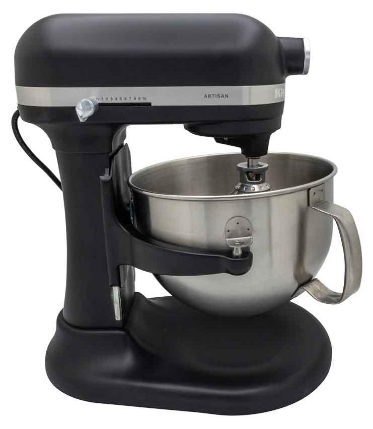 KitchenAid 5KSM60SPXEBM Standmixer 375 W Schwarz, Grau, Edelstahl