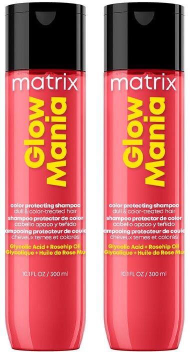 Matrix Glow Mania Color Glow Shampoo 300ml Double