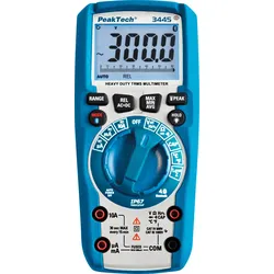 PEAKTECH 3445 - Multimeter, digital, 6000 Counts, TRMS, IP67, Bluetooth