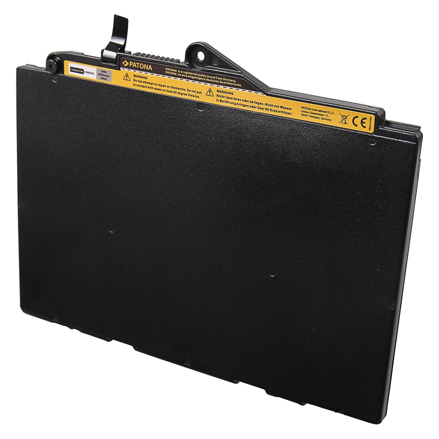 Patona Akku f. HP EliteBook 725 820 G3 SN03XL HSTNN-DB6V 800514-001 800232-241 (2800 mAh) (2800)