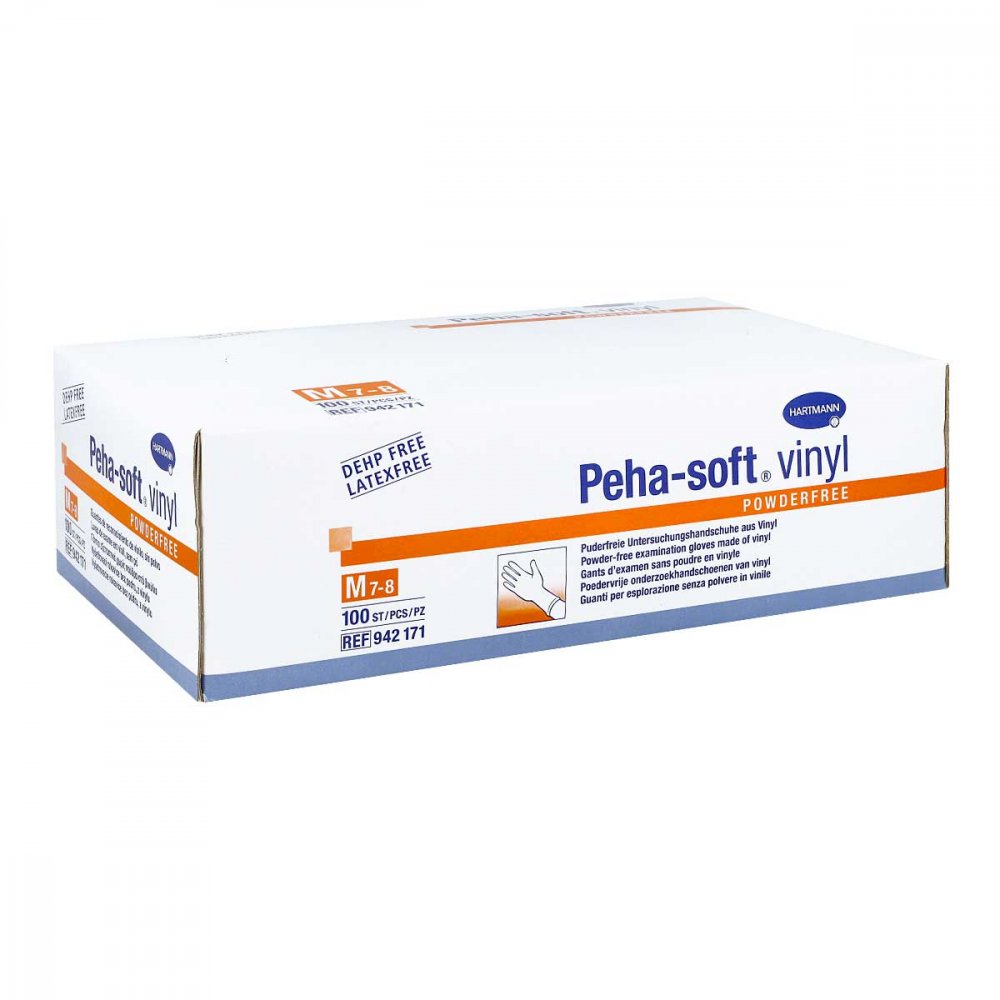 PAUL HARTMANN AG Peha-soft Vinyl Unt.handschuhe unste.puderfrei M 08909483