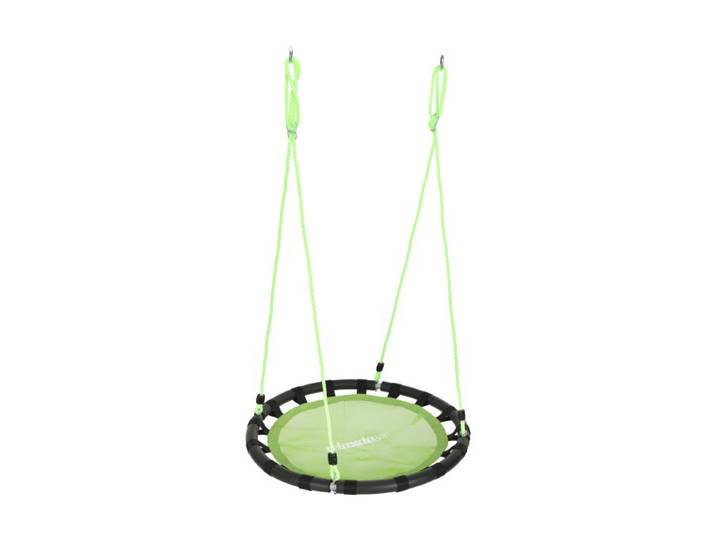 Relaxdays Balançoire nid d'oiseau rond 80 cm