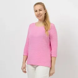 DAWID by Dawid Tomaszewski Shirt, 3/4-Arm Wirkware mit Struktur figurumspielend