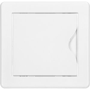 Virone Revisionsklappe ID-10-10, für Trockenbau, 10 x 10 cm, feuchtraumgeeignet, aus ABS-Kunststoff