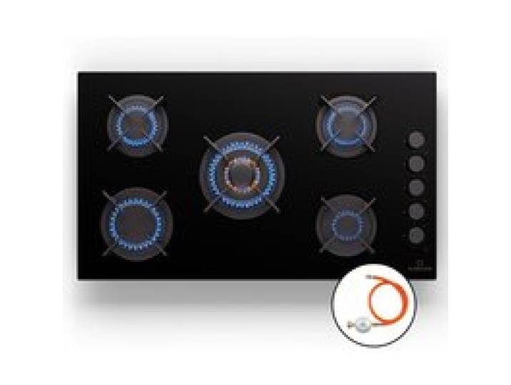 Klarstein Goldflame 5 table de cuisson à gaz 5 feux contrôle latéral